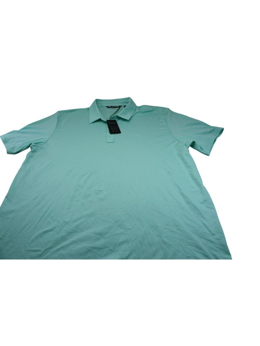 TravisMathew Mens Polo Shirt Mint Green XXL Polyester Blend Lightweight New With